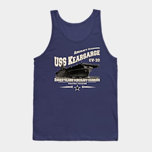 USS KEARSARGE CV-33 aircraft carrier veterans Tank Top